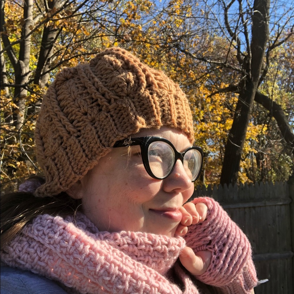 Unisex ribbed chunky beanie
